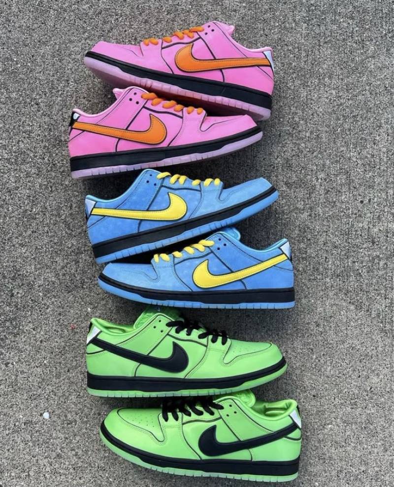 SB Dunk Low The Powerpuff Girls Buttercup