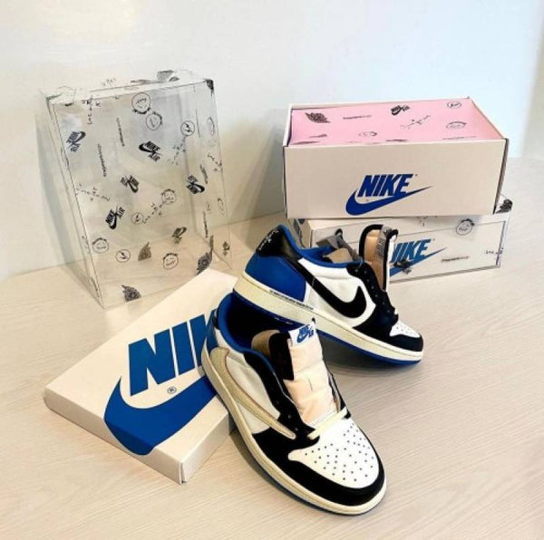 Air Jordan Retro 1 Low x Travis Scott Fragment Semi UA