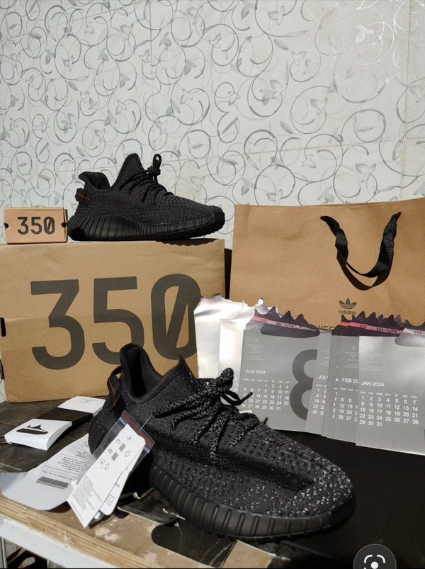 yezzy 350 Black reflective UA QUALITY