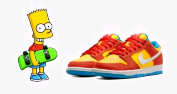 sb dunk bart simpson(NO RETURN)
