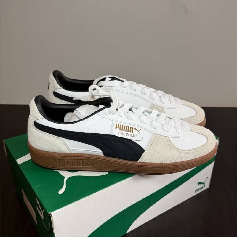 PALERMO LEATHER WHITEVAPOR GRAY-GUM