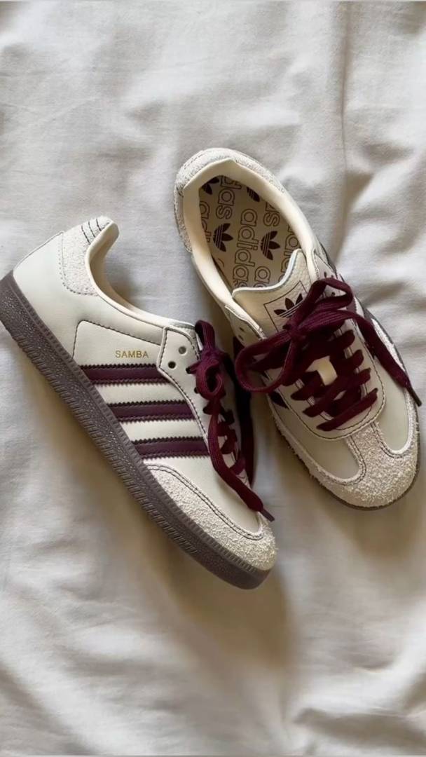Samba OG Wonder White Maroon