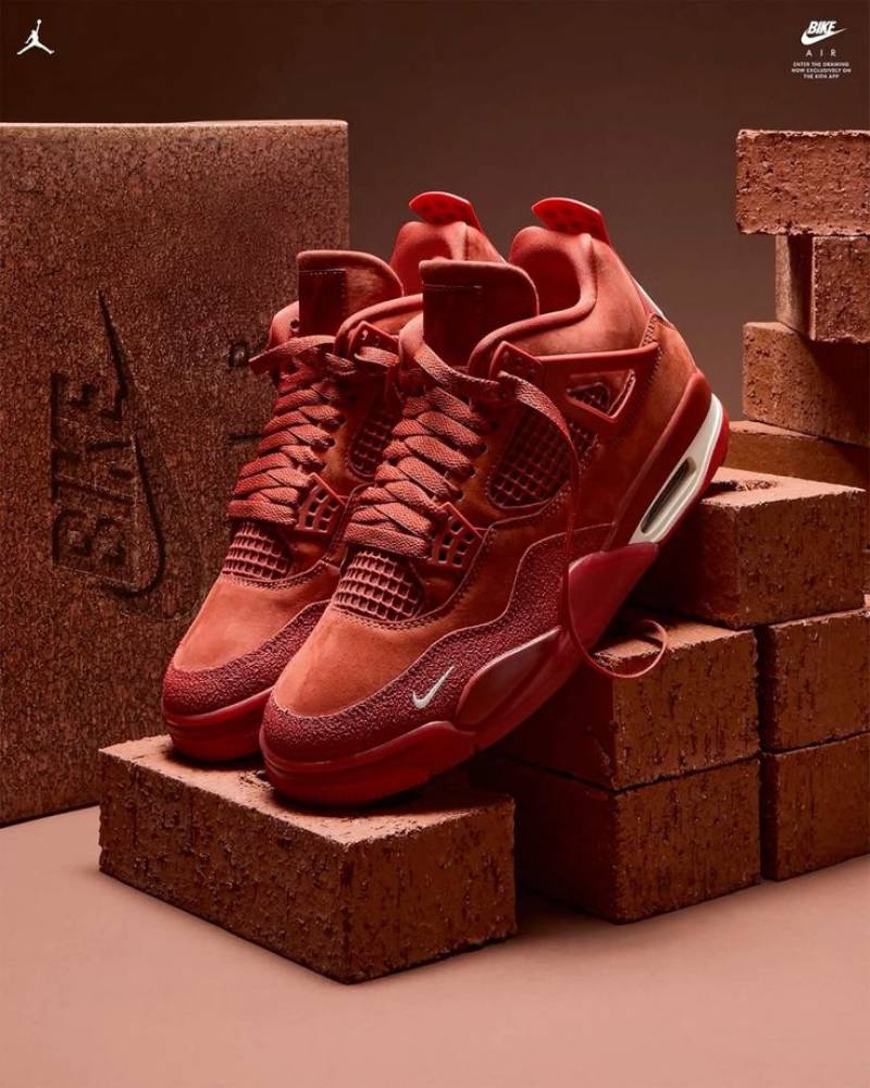 Nigel Sylvester x Air Jordan 4 Retro 4OG SP Brick By Brick