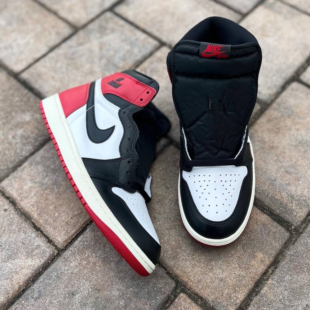Air Jordan 1 Black Toe Reimagined Fix