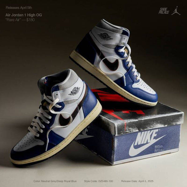 Air Jordan 1 High OG Rare Air - Deep RoyalBlue