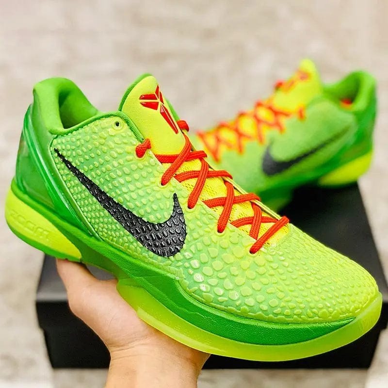 Kobe 6 Reverse Grinch Green Neon Shoes For Men Fix