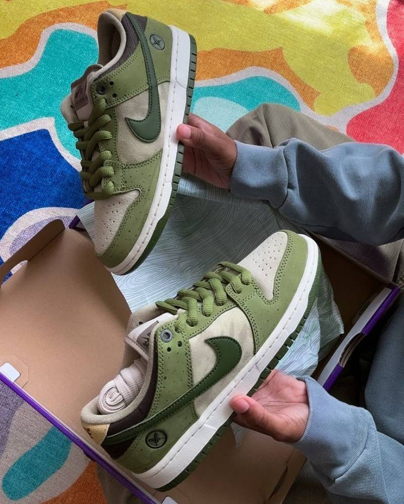 Nik_e Sb Dunk Low x Yuto Horigome Matcha FIX
