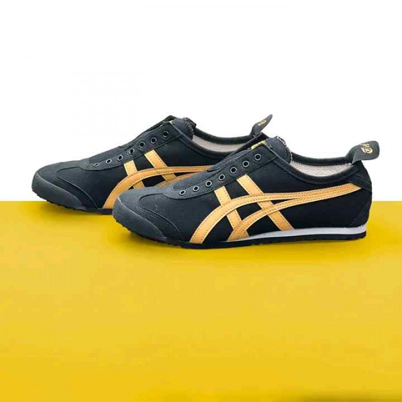 Onitsuk_a Tiger Mexico 66 Slip On Black Yellow 144