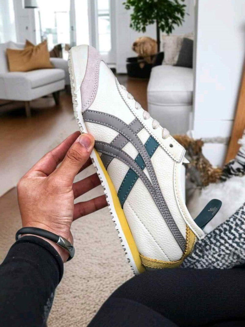 Onitsuka tiger Mexico 66 white Grey Blue Yellow (307