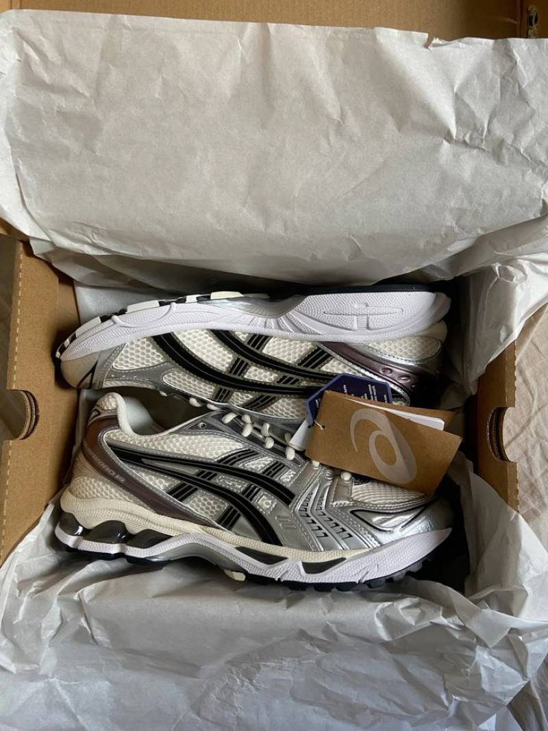 Asic_s Gel Kayano 14 Silver Cream