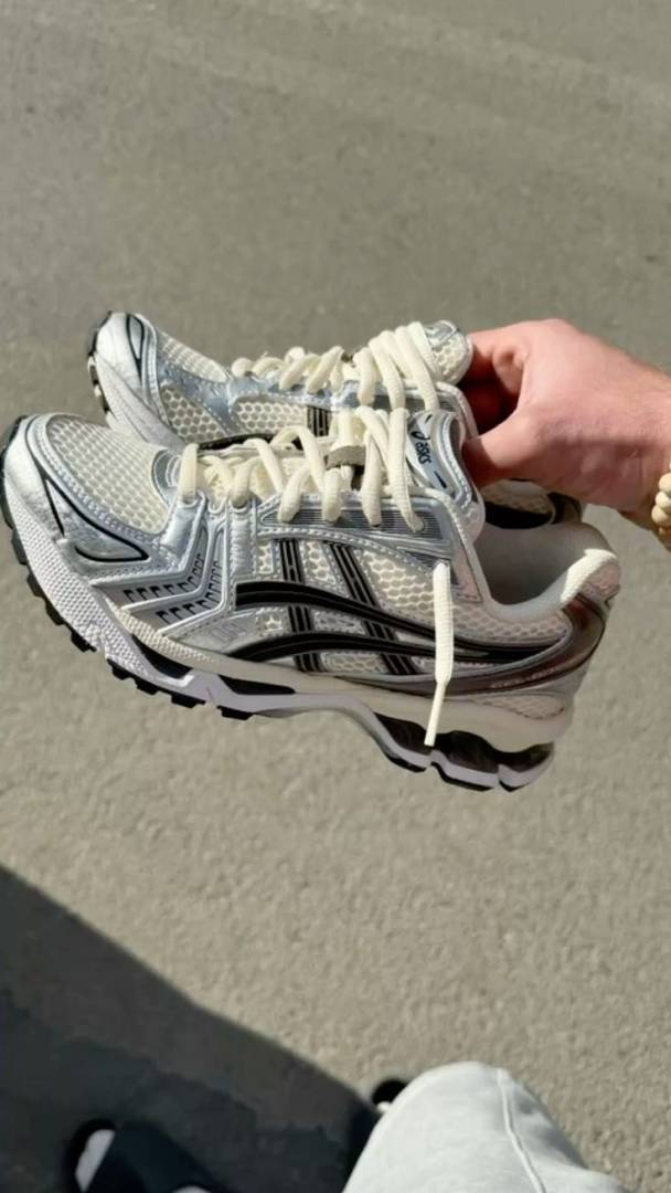 Asic_s Gel Kayano 14 Silver Cream