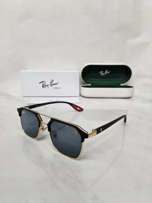 RAY BAN 04 BLACK GOLD 