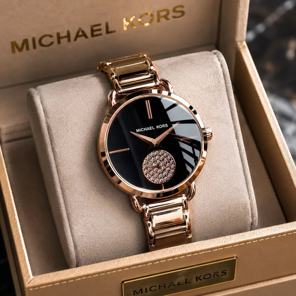 MICHAELKORS_LADIES_ROSE_BLACK