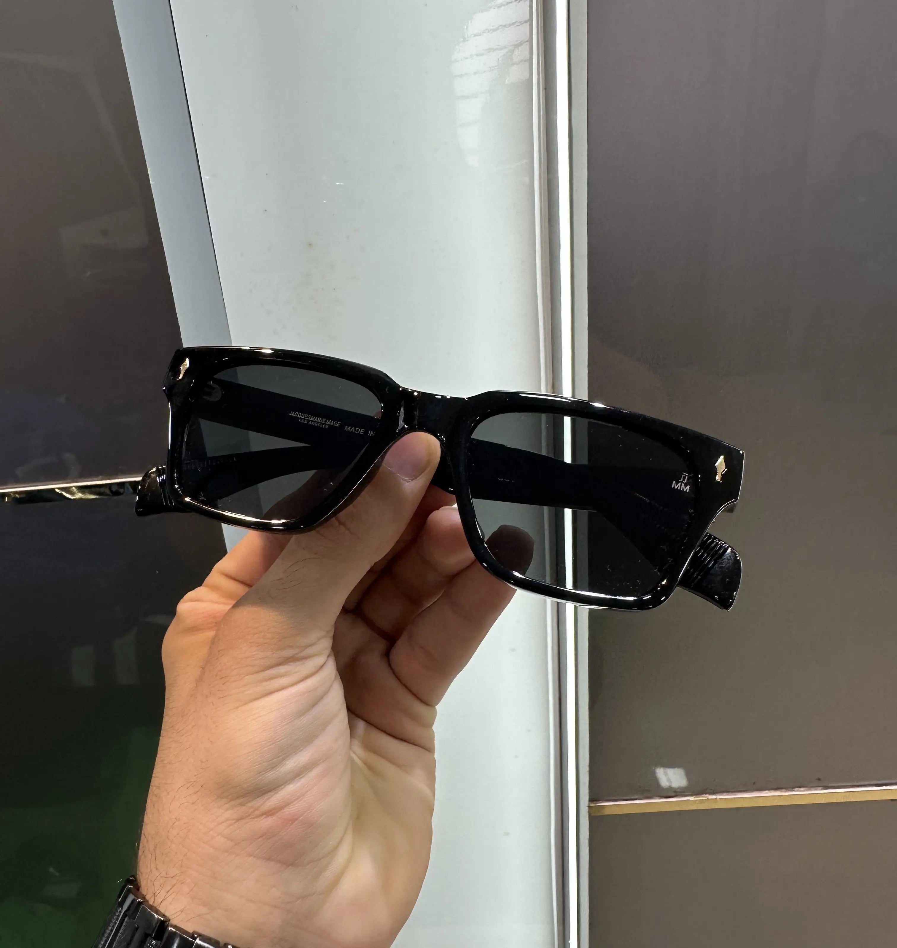Jacques Marie Mage All Black Premium Shades 8801 Secondary image