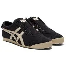 Onitsuka Tiger Mexico 66 Slip-On Black Putty  7A Premium Sneakers D-2030