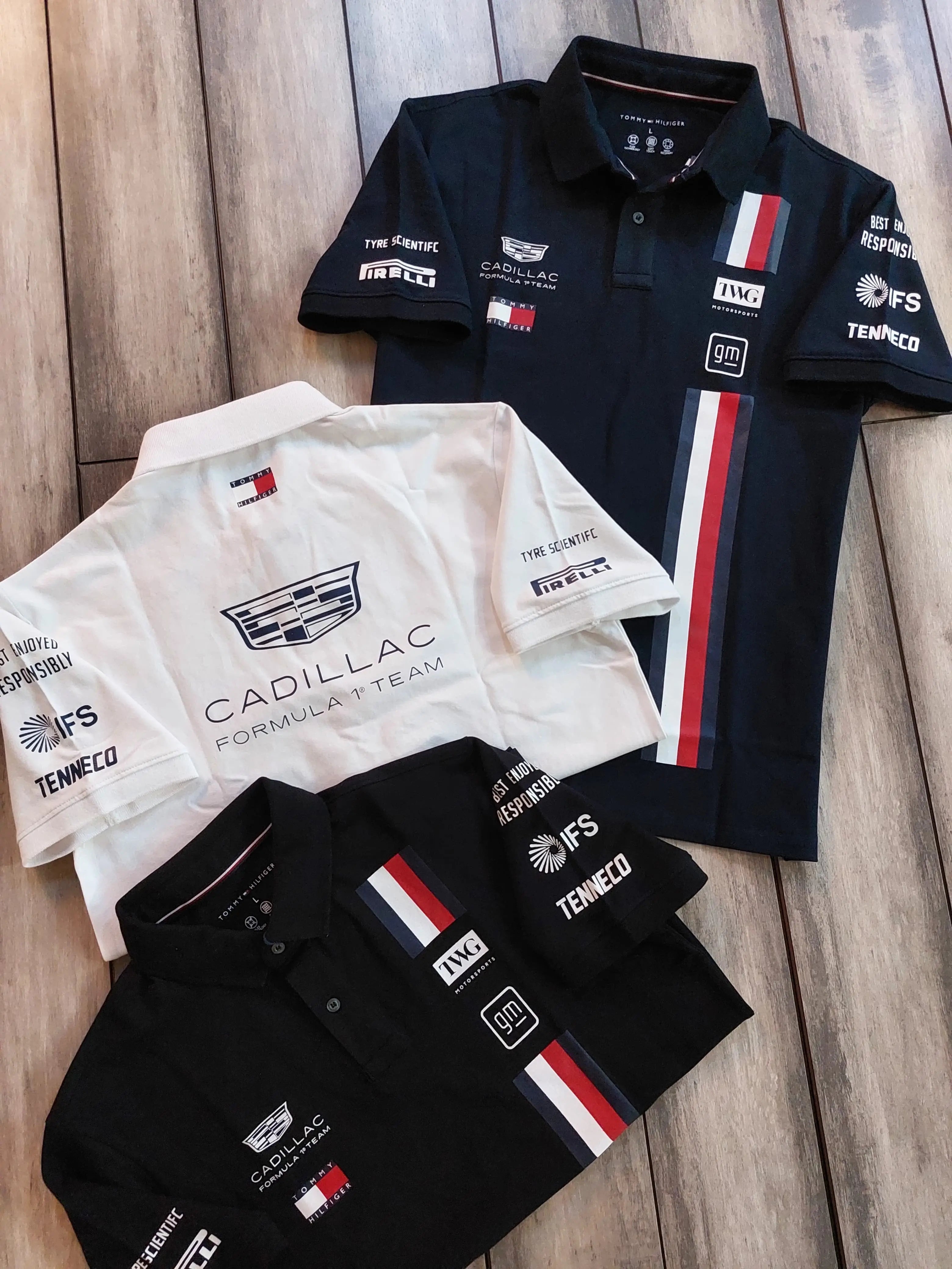 Tomm y Hilfiger Black Premium Polo T-shirt Secondary image