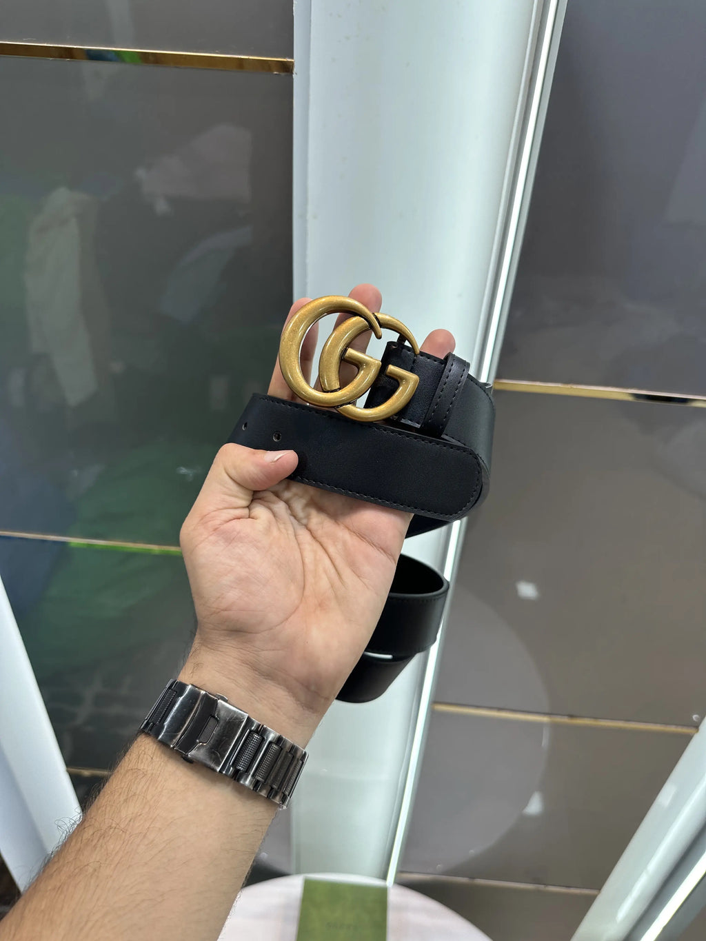Gucc i Mormont Premium Imported Belt With Box and Carry Bag g234