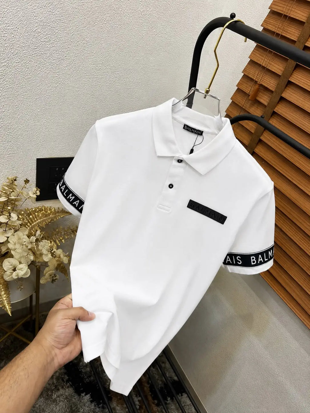 Balmai_n Paris Very Premium Imported Classic Polo T-shirt (DN 506)