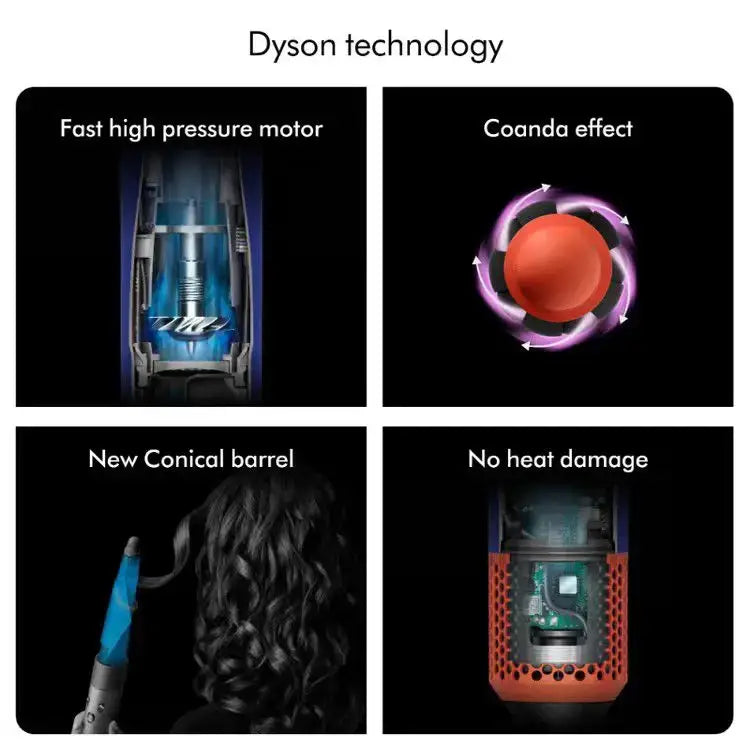 Dyson Airwrap i.d.™ Special Edition Multi-Styler & Dryer (Nickel/Copper) - Complete Long Set Fix Price