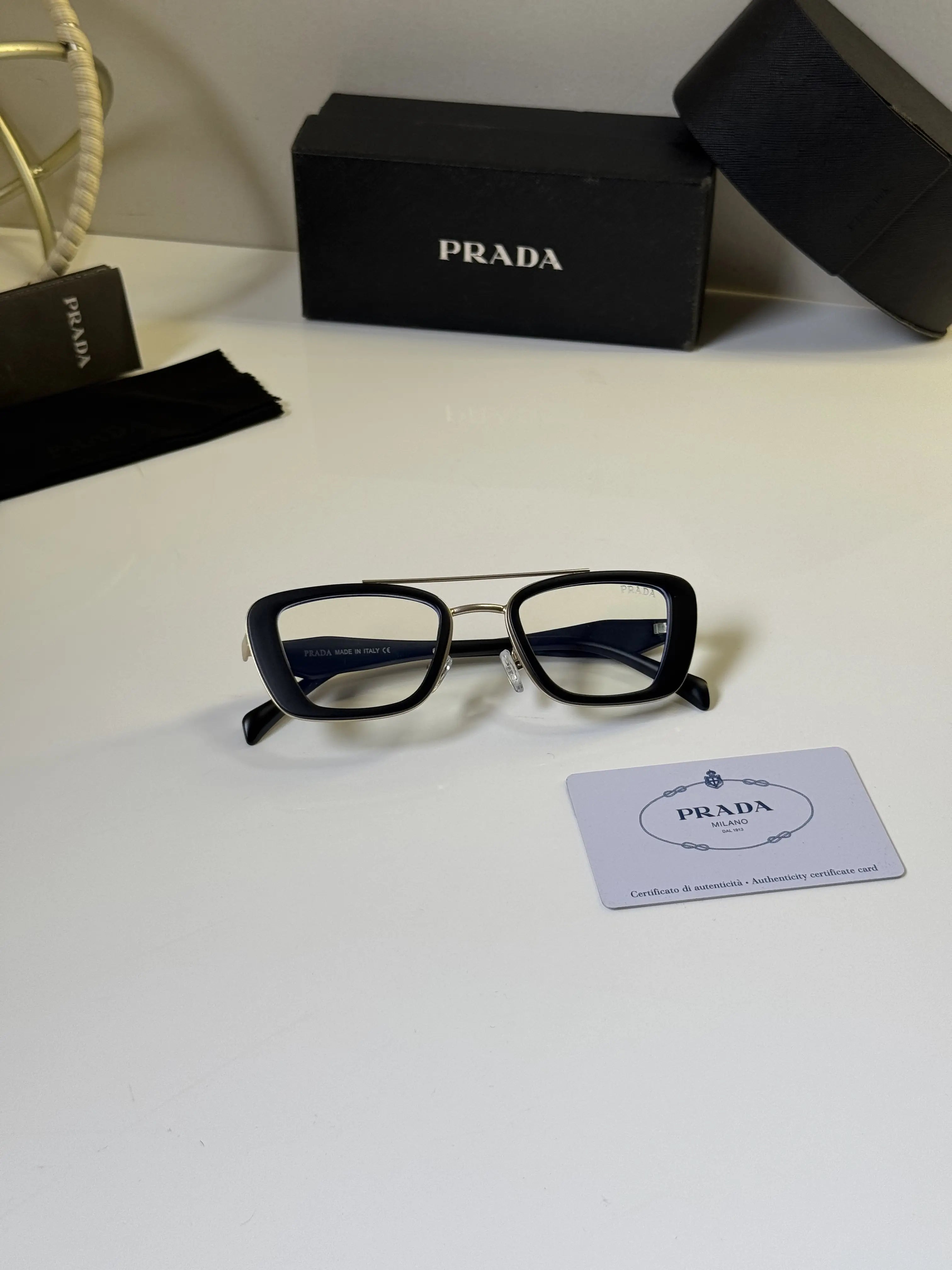 Prada_7380_Gold_Black_Frame