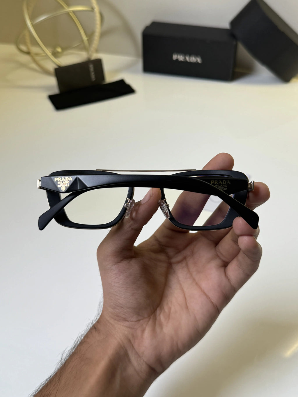 Prada_7380_Gold_Black_Frame