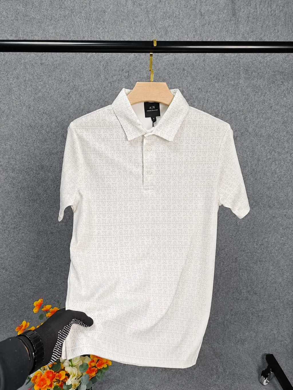Arman_i Exchange White Premium Polo T-Shirt Store Article