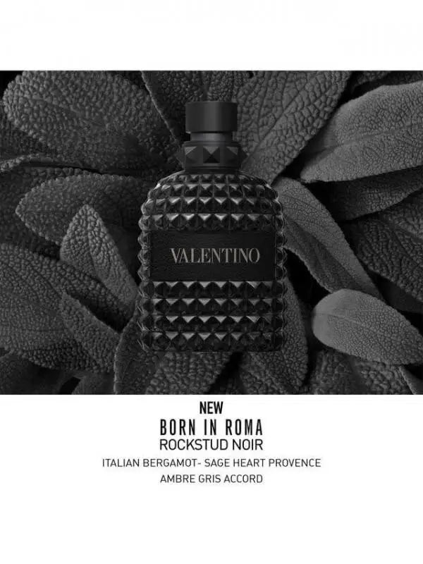 297 Valentino Uomo Born In Roma Rockstud Noir Eau De Toilette 100ML - For Him