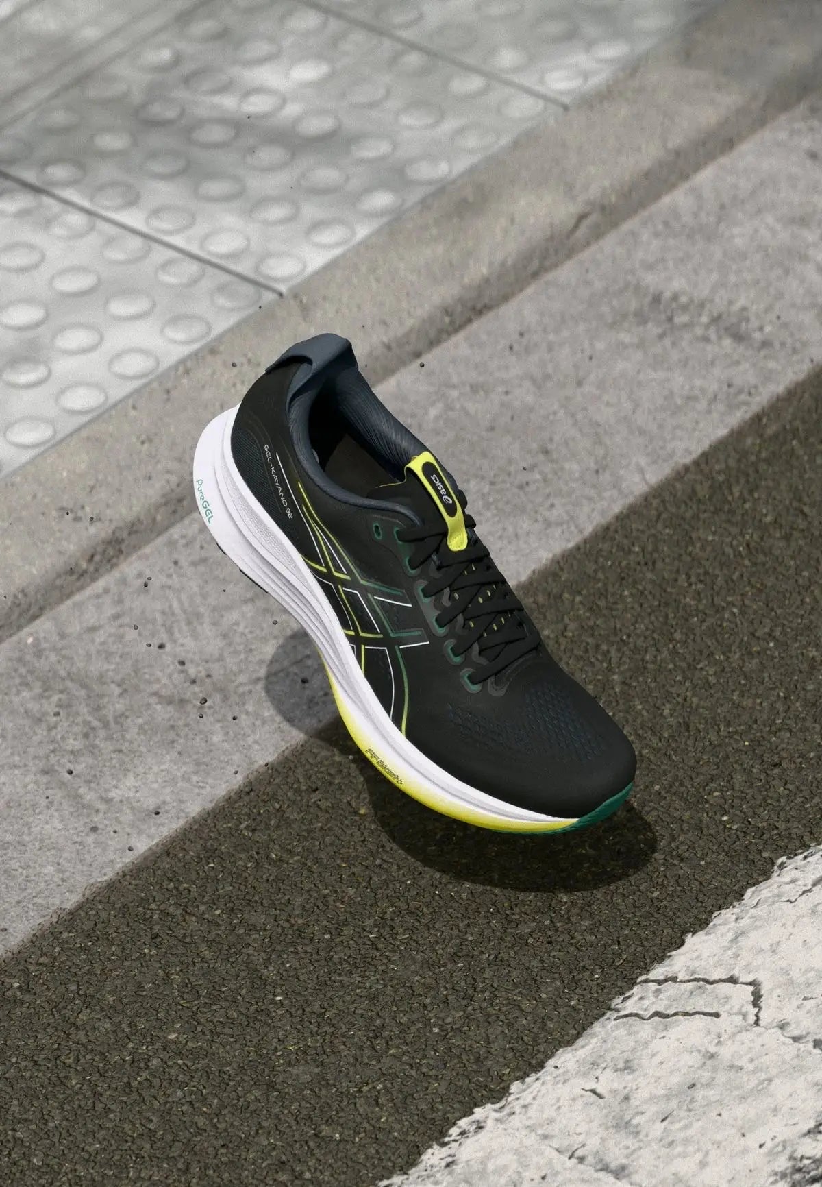 Asics_Gel Kayano 32 Black Jasper Green