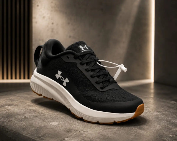 Under_Armour Charge Black White Shoes