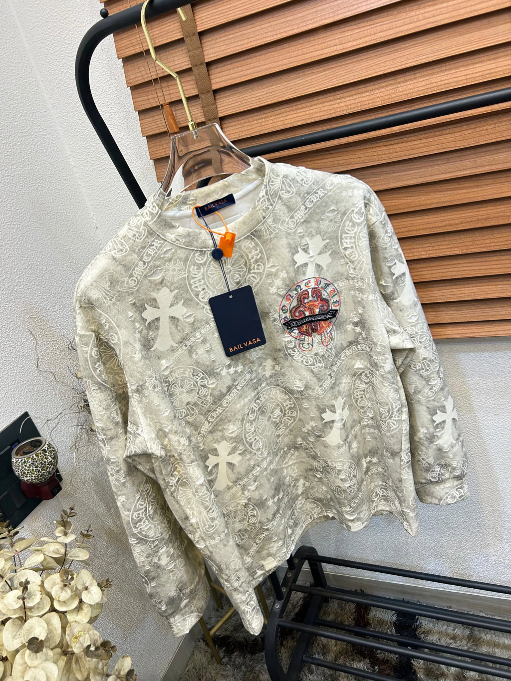 Chrome Heart Imported Exclusive Premium Printed Sweatshirt (DN 106)