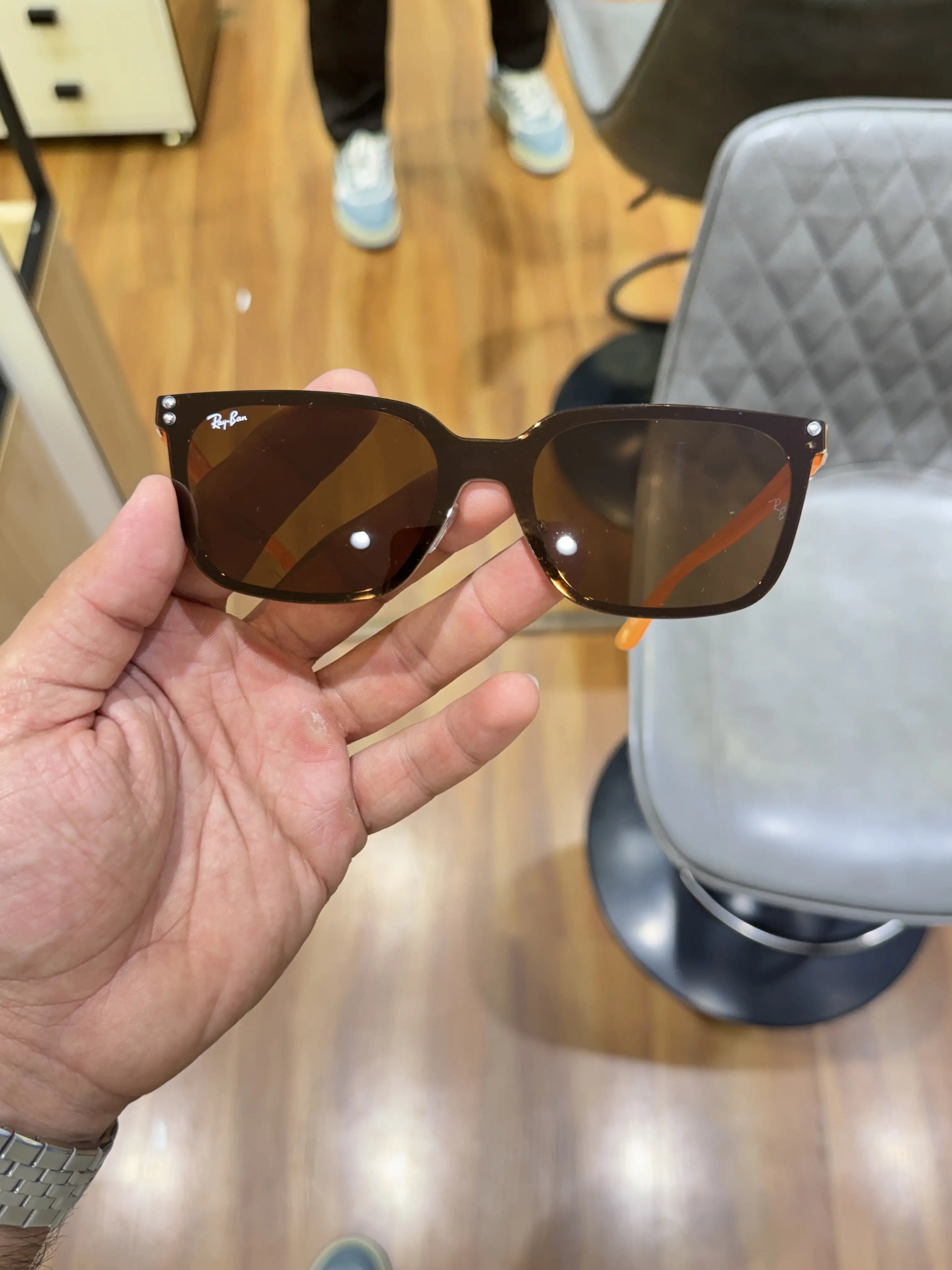 Rayban_25070_orange_brown Main image