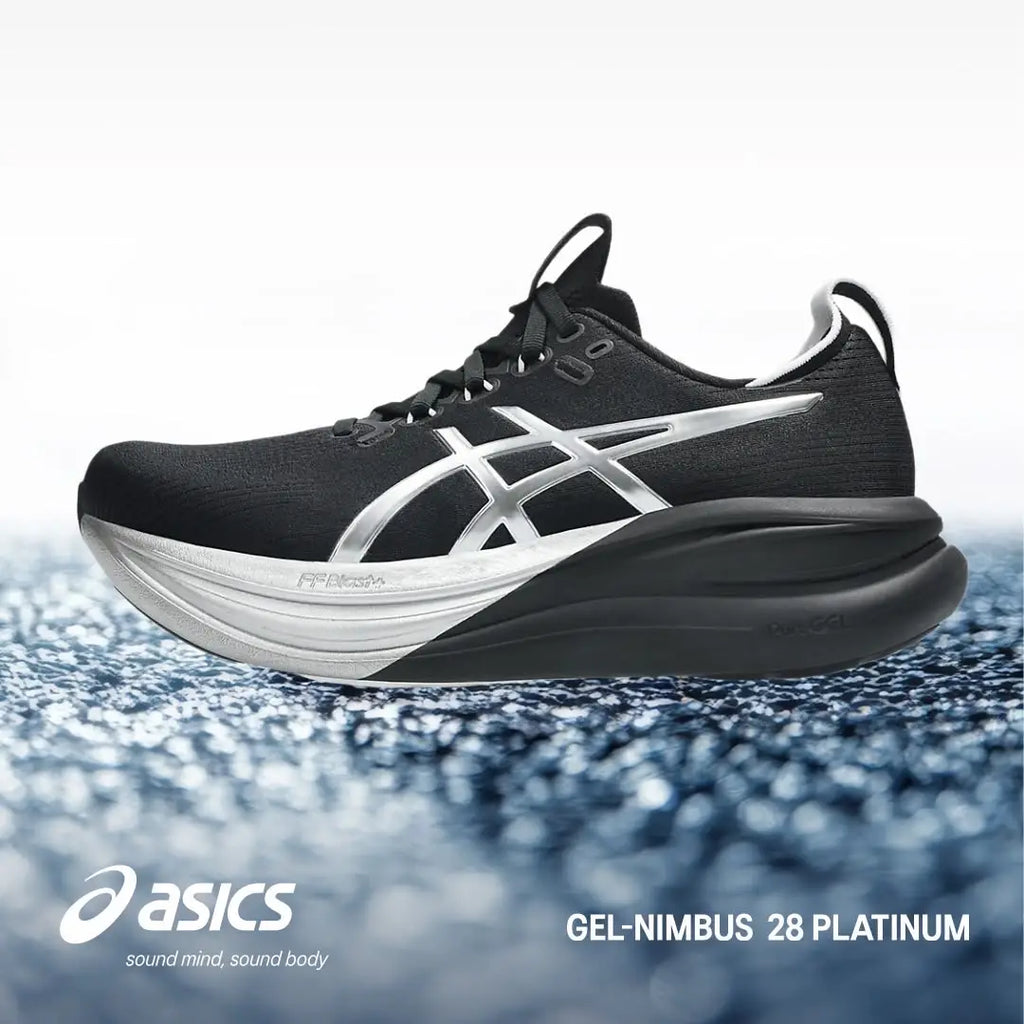 Asics_Gel Nimbus 28 Platinum Black Shoes
