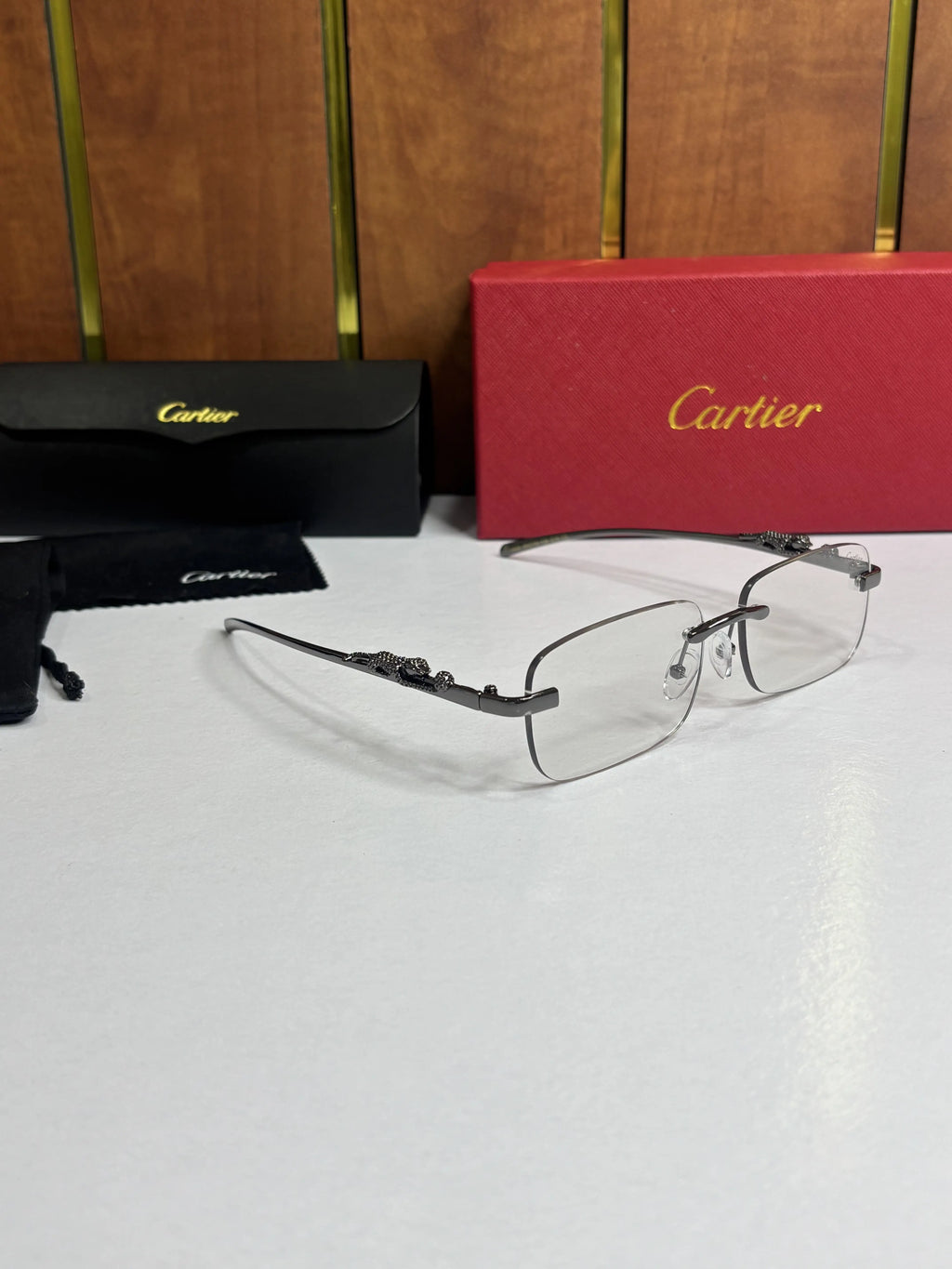 Cartier 1020 Black Frame