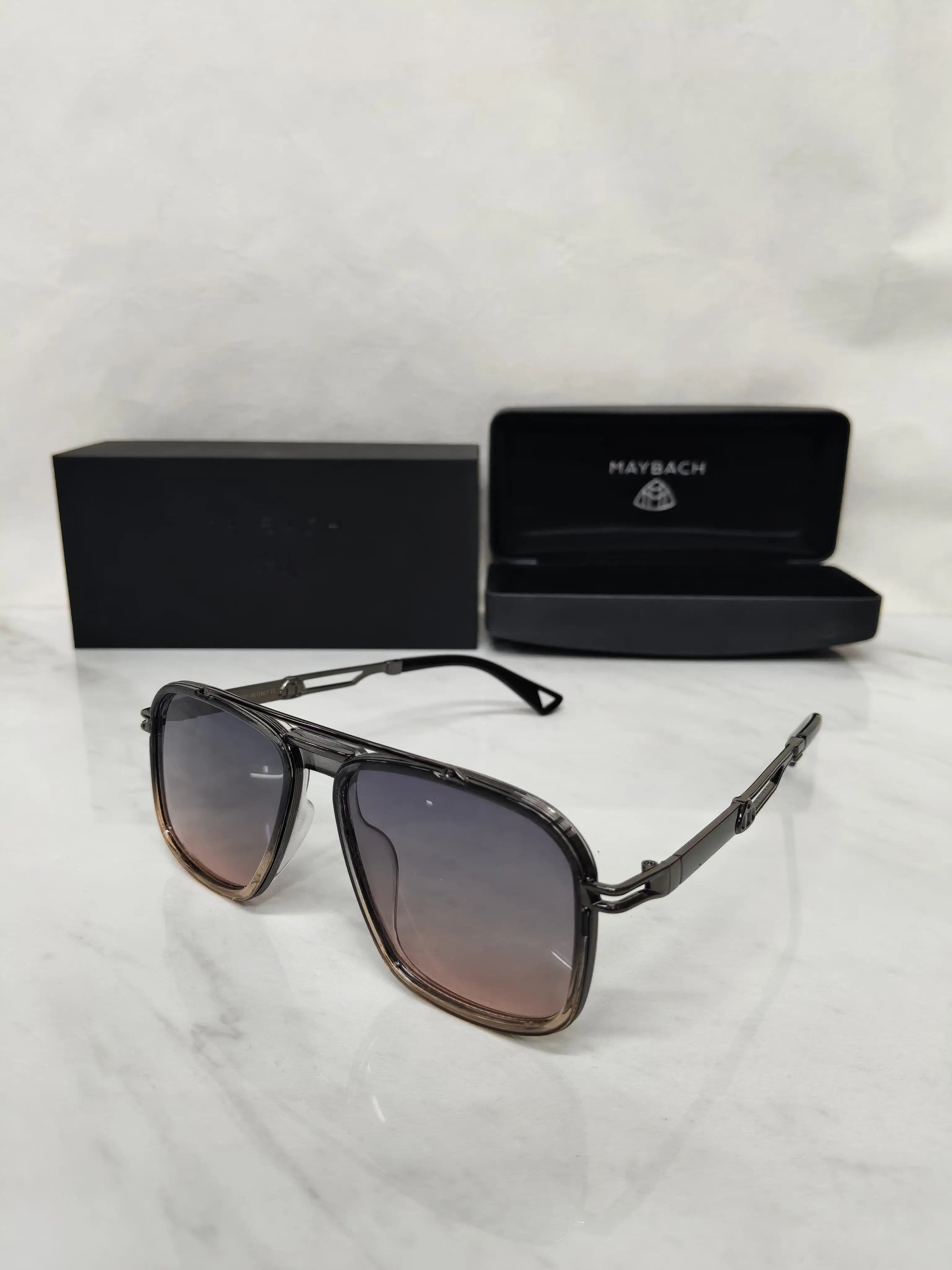 MAY BACH 2778 GUNMETAL GREY BROWN GRADIENT 