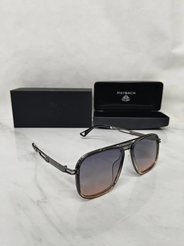 MAY BACH 2778 GUNMETAL GREY BROWN GRADIENT 