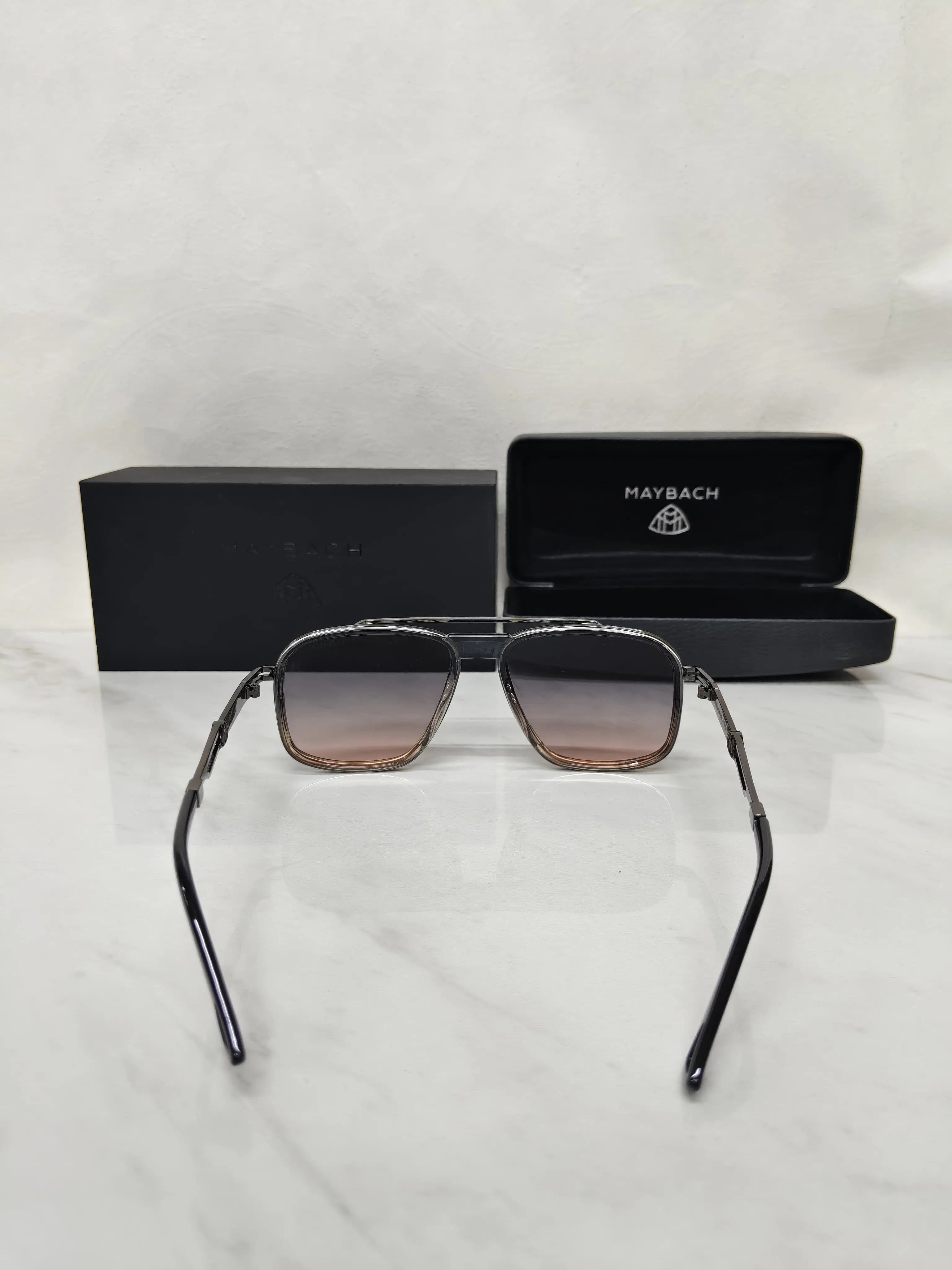 MAY BACH 2778 GUNMETAL GREY BROWN GRADIENT 
