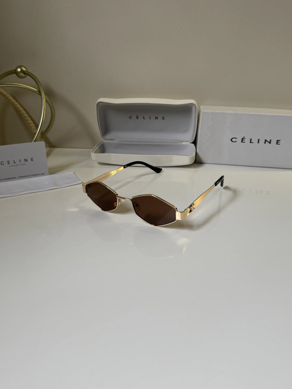 Celine_25056_Gold_Brown