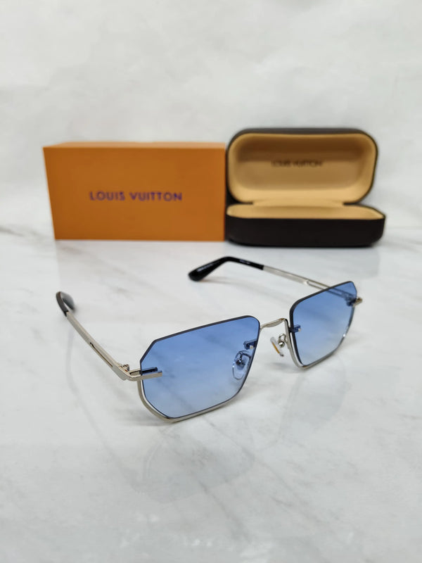 LOUIS VUITTON 2775 SKY BLUE SILVER METALLIC 