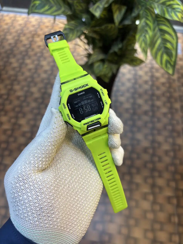 Casio G-Shock GBD-200-9DR Digital Dial Lime Green