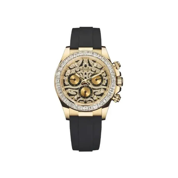 Rolex Daytona Oysterflex Eye Of Tiger Gold