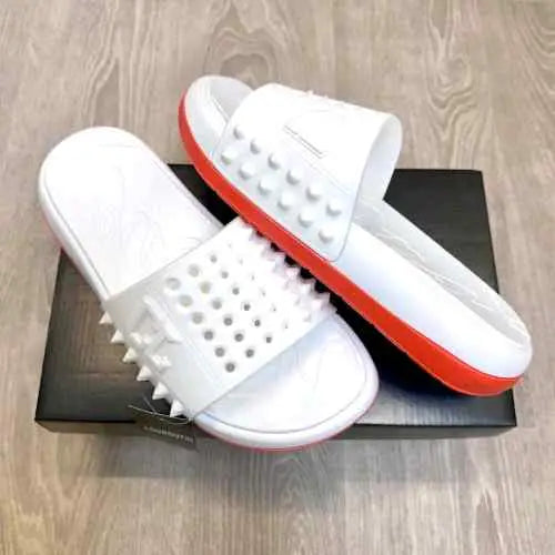 Christian Louboutin White Slide Secondary image