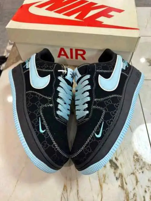 Nikkee Airforce 1 X Guccii GG Blue 2025