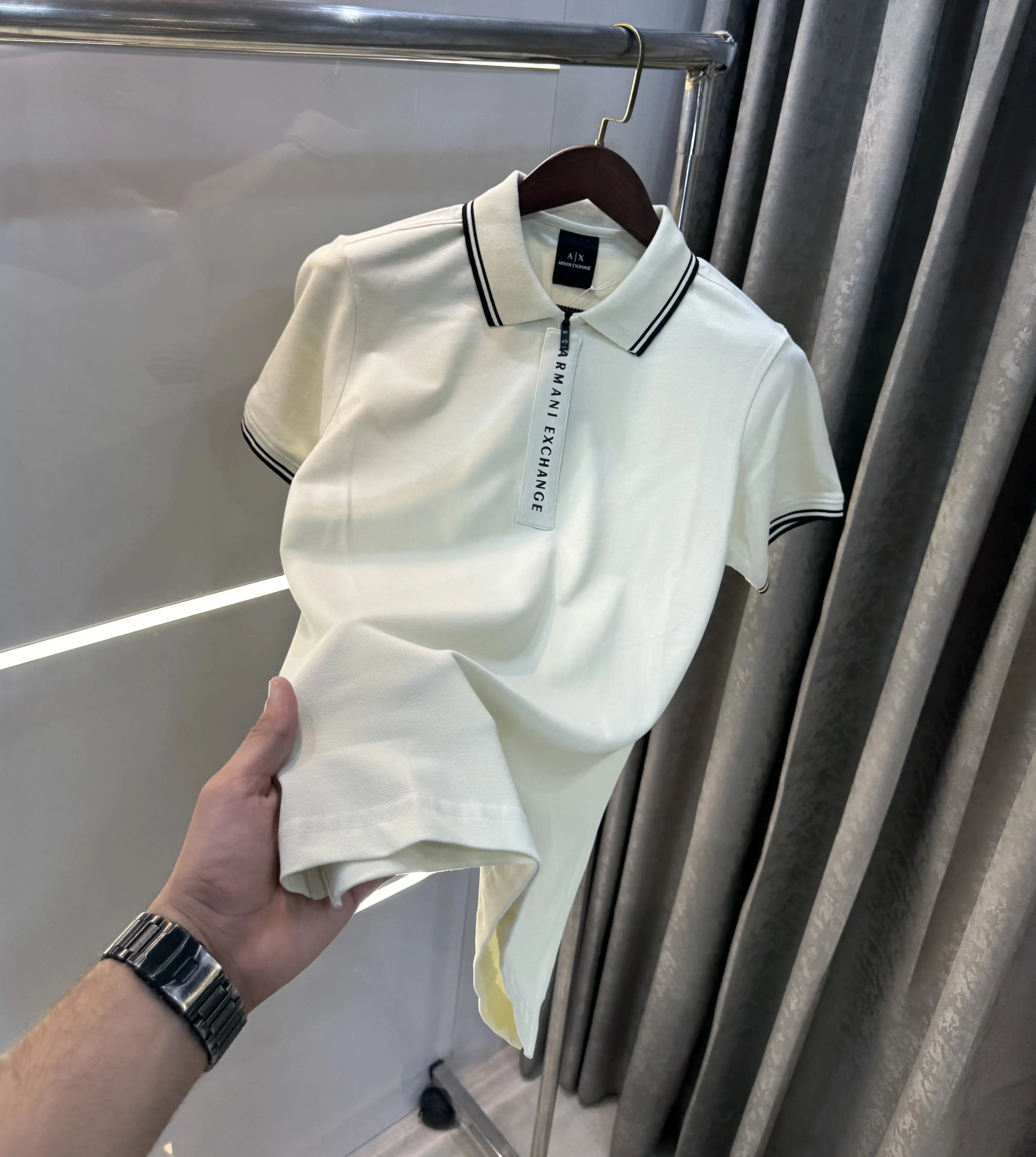 Arman i Exchange Cream Imported Polo T-Shirt Main image