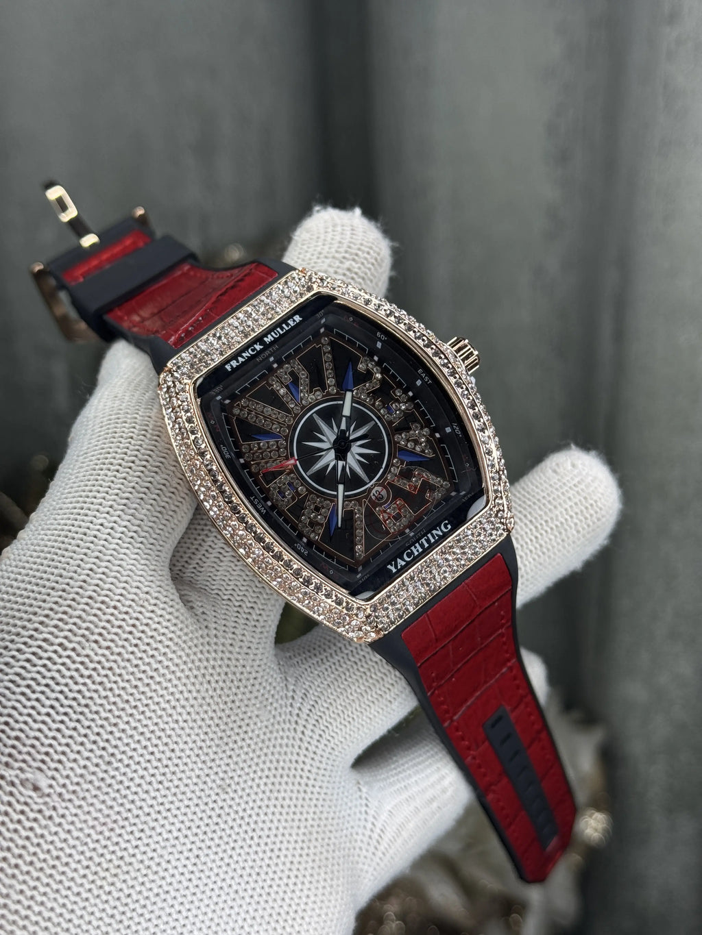 Frank Muller Yachting Red Premium Watch