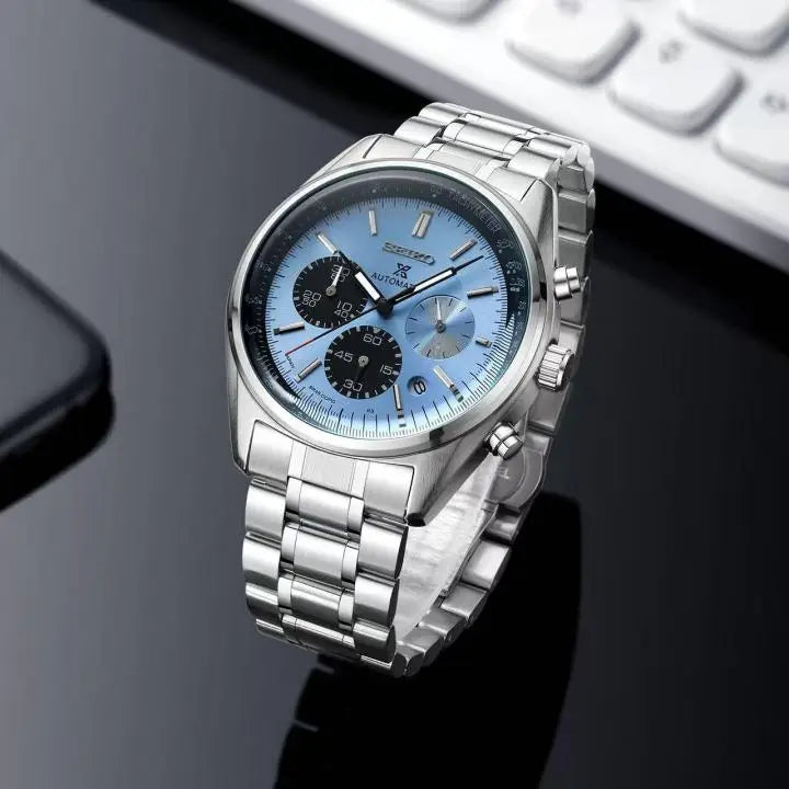 Seiko Prospex Chronograph Silver-Skyblue Main image
