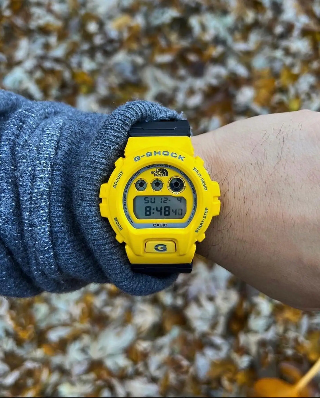 G shock X North Face X Supreme