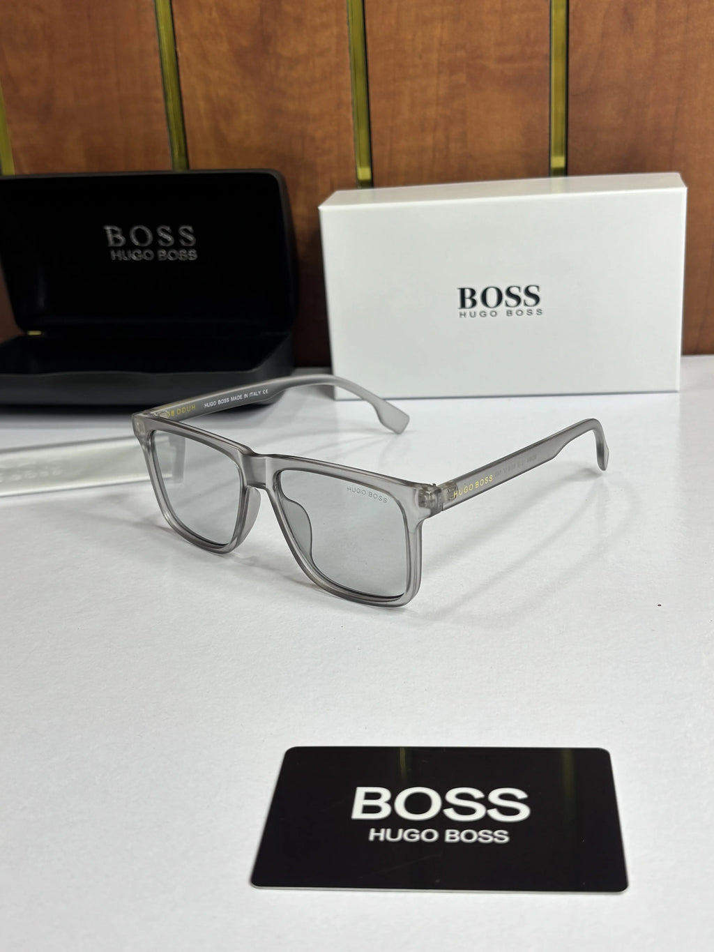 Hugo Boss 1218 Grey Frame 