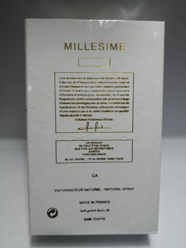 462 Creed Green Irish Tweed Millésime 120ml - For Him