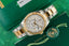 Rolex sky dweller quartz to tone gold silver