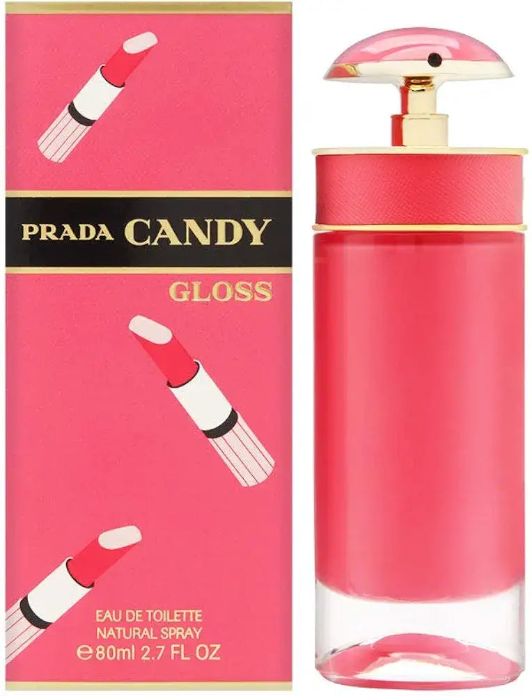 488 Prada Candy Gloss Eau de Toilette Natural Spray 80ml - For Her